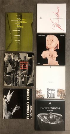 SCULTURA ITALIANA DEL DOPOGUERRA - Lotto unico di 7 cataloghi