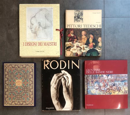 GRANDI MAESTRI DEL PASSATO - Lotto unico di 5 cataloghi