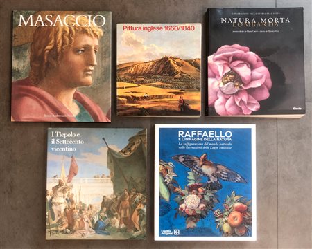 PITTURA ANTICA - Lotto unico di 5 cataloghi