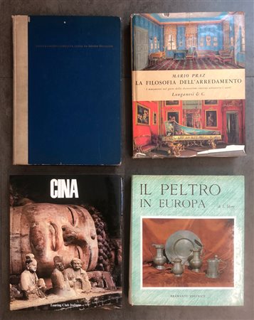 ARTI VARIE E ARREDAMENTO D'INTERNI - Lotto unico di 4 cataloghi