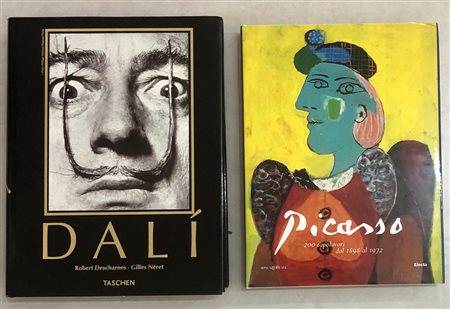 SALVADOR DALÌ E PABLO PICASSO - Lotto unico di 2 cataloghi: