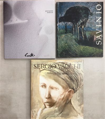 ASTRAZIONE ITALIANA (VACCHI, SAVINIO, CONTI) - Lotto unico di 3 cataloghi