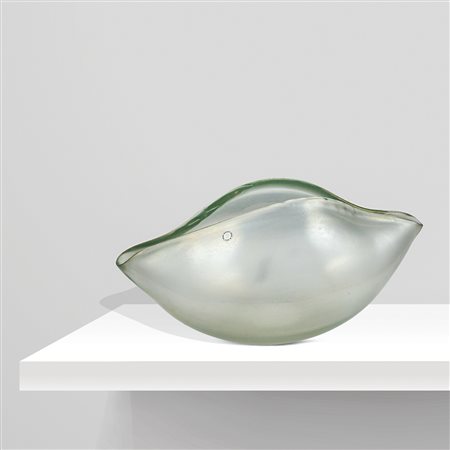 Alejandro Ruiz, prod. VeniniMurano, 200020x50 cm,.bowl Arausia in vetro...