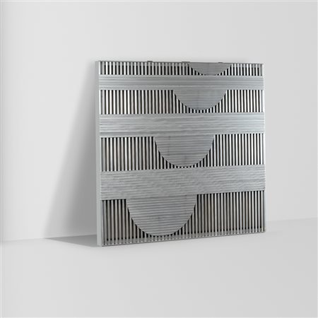 Salvatore MessinaItalia, anni 70100x100 cm.scultura volume in acciaio...