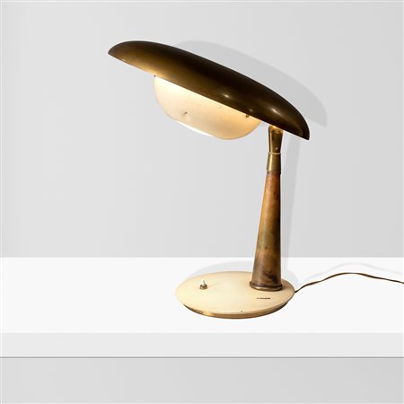 Angelo Lelii, prod. ArredoluceItalia, anni 5050x35 cm.lampada da tavolo,...