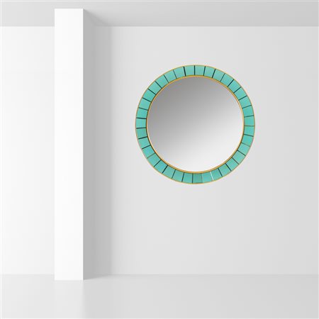 Cristal ArtItalia, 1963d. 100 cm.specchio da parete circolare mod. 2679,...