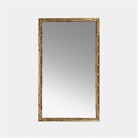 Maison Jansen, attribuitoFrancia, anni 6075x127 cm.specchio da parete in...