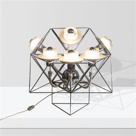 Felice Ragazzo, prod. DH GuzziniItalia, 1969 circa61x62x60 cm.lampada da...