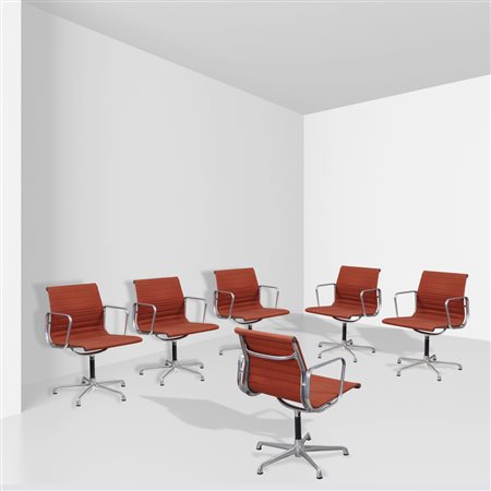 After Charles Eames, prod. ICF Cadsana (6)Italia, anni 7084x56x54 cm.sei...