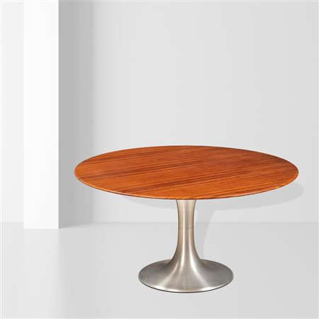 Beppe Vida, prod. Ny FormItalia, 1960 ca.43x83 cm.tavolo basso mod. Agarico,...