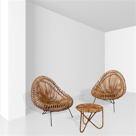 Janine Abraham & Dirk Jan Rol (3)Italia, anni 5085x80x70 - 56x65 cm.coppia di...