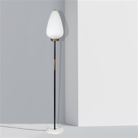 Stilnovo, attribuitoItalia, anni 50h. 173 cm.lampada da terra, ottone,...