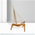 Tajan Jorgen HovelskovDanimarca, anni 90171x70x72 cm.sedia modello Harp,...