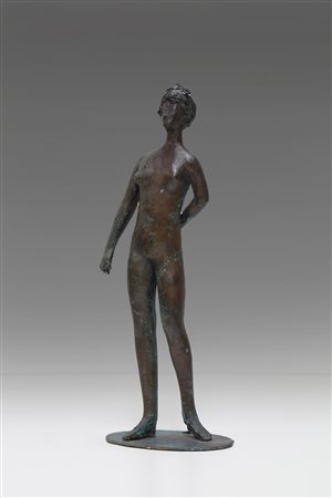 MANZU' GIACOMO (1908 - 1991) - Passo di danza.