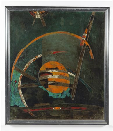 DOVA GIANNI (1925 - 1991) - Tiro con l'arco.