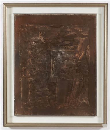 BENDINI VASCO (1922 - 2015) - Dalla serie"Gesto e Materia". Senza titolo.