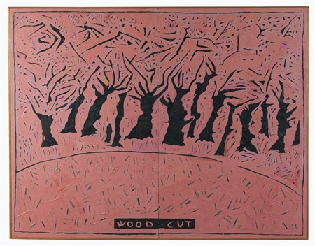 MONDINO ALDO (1938 - 2005) - Wood cut.