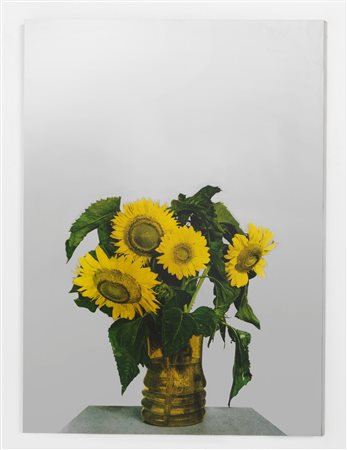 PISTOLETTO MICHELANGELO (n. 1933) - Girasoli.