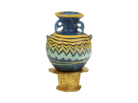 ARYBALLOS CON SOSTEGNO AUREO DATAZIONE: IV sec. a. C. MATERIA E TECNICA:...