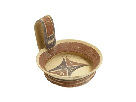 ATTINGITOIO MONOANSATO DAUNIO Vicino alla forma XIII, n. 2a, De Juliis 1977...