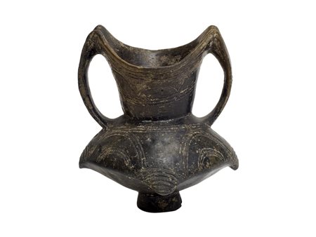 VASO BIANSATO DATAZIONE: fine III millennio a. C. MATERIA E TECNICA: impasto...