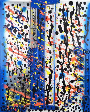 Dalila Crotti IKEA I tecnica mista su tavolo, cm 57x46 sul retro: firma e...