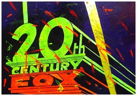 ENRICO MANERA 1948 TCF (Twenty Century Fox) 1999 Olio su tela 50 x 70. Firma,...