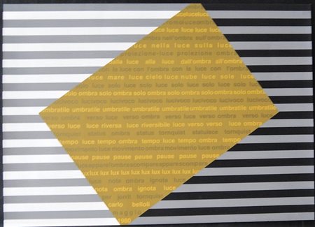 Tornquist Jorrit & Belloli Carlo SENZA TITOLO serigrafia, cm 49,5x69 sul...