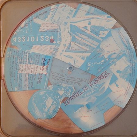 Robert Rauschenberg TALKING HEADS-SPEAKING IN TONGUES Copertina vinile...