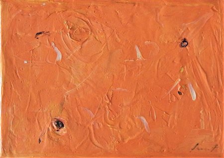 Pierluigi De Lutti COME POESIA olio su tela, cm 25x35 firmato ed intitolato...