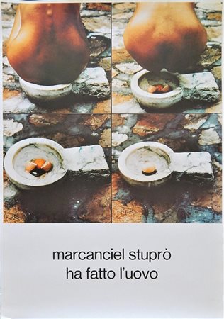 Claudio Cintoli CINTOLI OPERE 1958-1978 Fotolito, cm 99,5x70 eseguita nel...