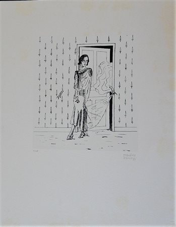 Maurice Henry SENZA TITOLO litografia, cm 47x36 firma es.5/149 L'opera fa...