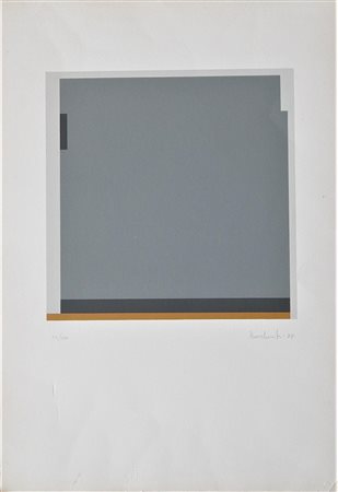 Arturo Bonfanti SENZA TITOLO serigrafia, cm 50x34,5 firmata e datata 1977...