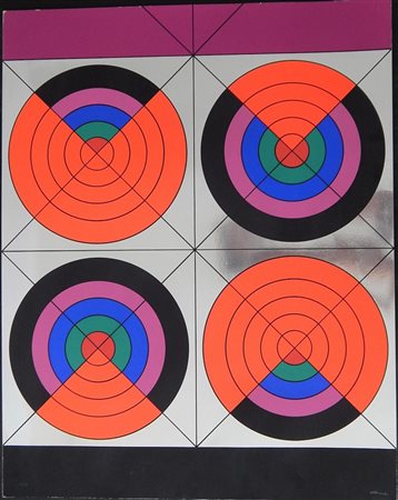 Edival Ramosa SENZA TITOLO serigrafia, cm 86x68 firma es.134/500