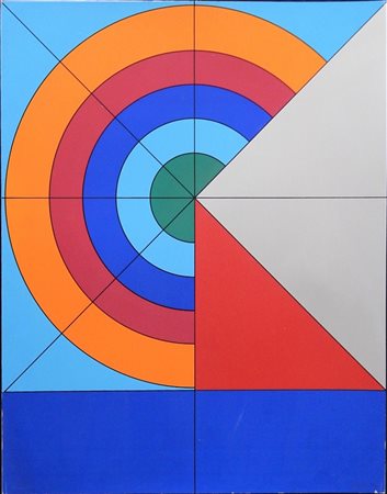 Edival Ramosa SENZA TITOLO serigrafia, cm 86x68 firma es.181/600 eseguita nel...