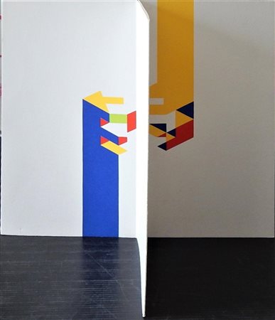 Gabriele De Vecchi SENZA TITOLO serigrafia, cm 30x30 firma es.89/100 eseguita...