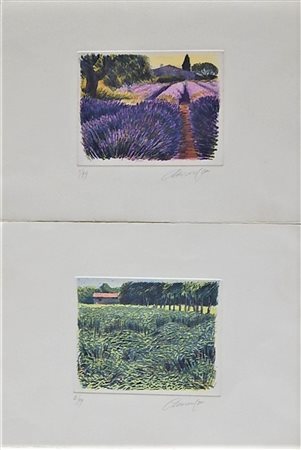 Ignoto SENZA TITOLO litografia, cm 23,5x34,5 firma es. 1/99 SENZA TITOLO...