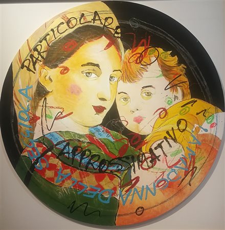 Enrico Manera, La Madonna della seggiola particolare approssimativo, 1997