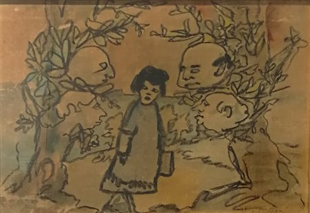 Mino Maccari, Gli alberi parlanti, 1964