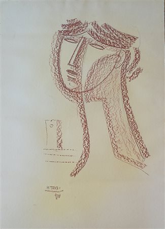 Mario Tozzi, Senza Titolo, 1970