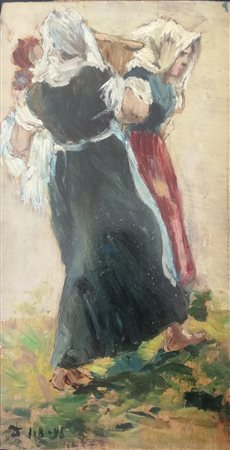 Lorenzo Delleaini, Le Lavandaie, 1895