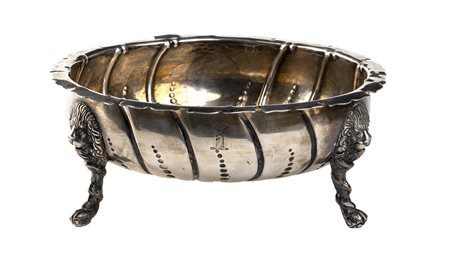 Ciotola inglese vittoriana in argento 925/1000 - Londra 1867, Henry Holland