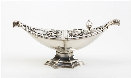 Navicella inglese in argento 925/1000 - Chester 1915-1916  