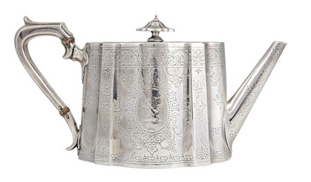 Teiera inglese vittoriana in argento 925/1000 - Londra 1871, Edward, Walter & John Barnard 