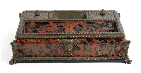 Calamaio Boulle francese in tartaruga -  Napoleone III, XIX secolo