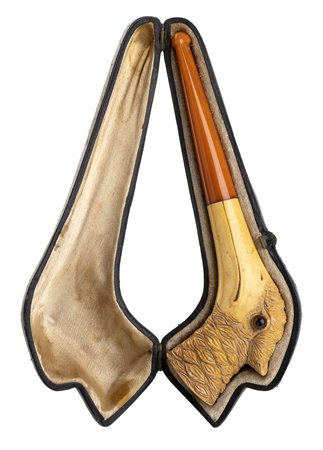 Pipa inglese in schiuma di mare - fine XIX inizio XX secolo