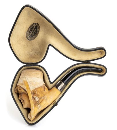 Pipa inglese in schiuma di mare -  Birmingham 1913, F. Edwards & Co.