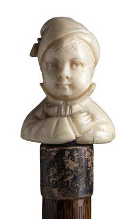 Bastone da passeggio con impugnatura in avorio - Birmingham 1906