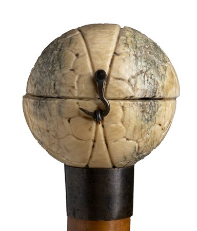 Bastone da passeggio accessoriato con impugnatura - Germania inizio XX secolo