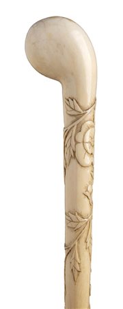 Bastone da passeggio in avorio - Inghilterra inizio XX secolo